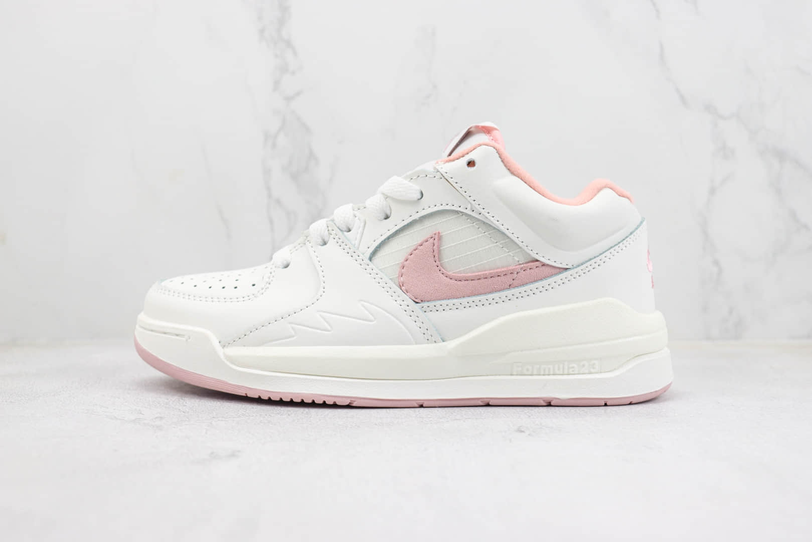 乔丹Air Jordan Stadium 90纯原版本AJ90白粉色复古运动篮球鞋 莆田AJ货源 货号:FB2269-106