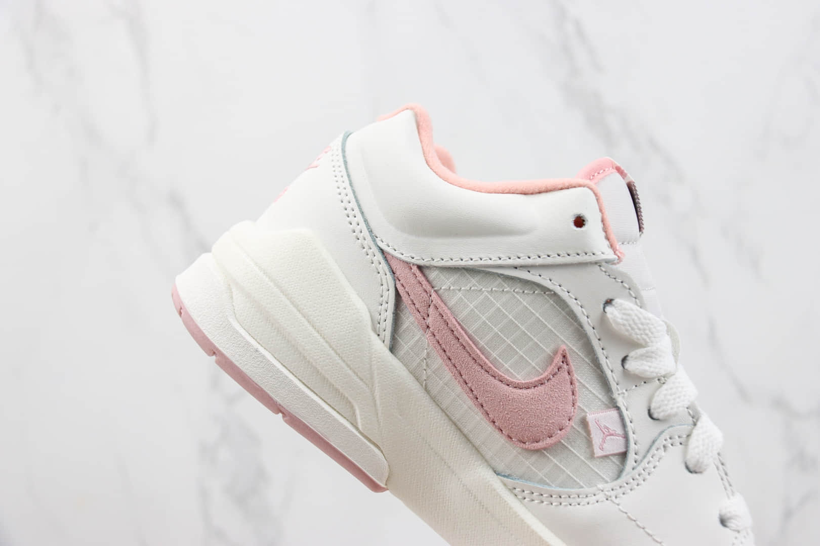 乔丹Air Jordan Stadium 90纯原版本AJ90白粉色复古运动篮球鞋 莆田AJ货源 货号:FB2269-106