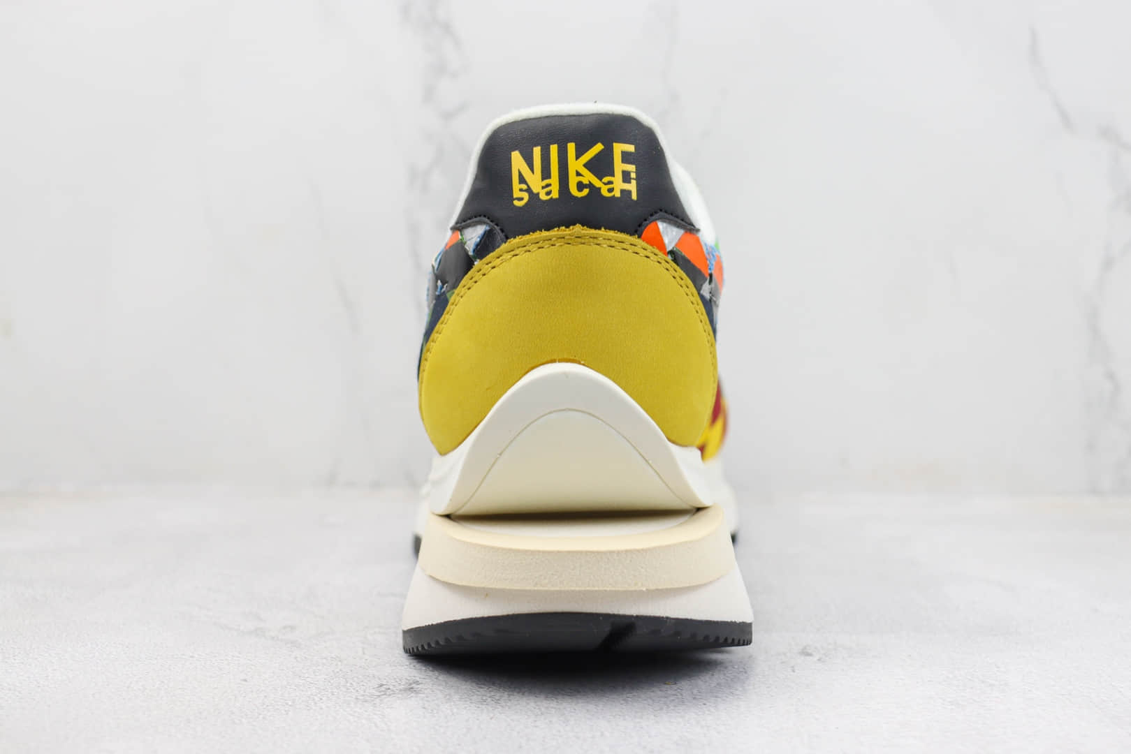 耐克Sacai x Nike Waffe Woven“Green Gusto”纯原版本Sacai联名绿彩棋盘格编织解构华夫鞋 莆田耐克工厂 货号:DR5209-300