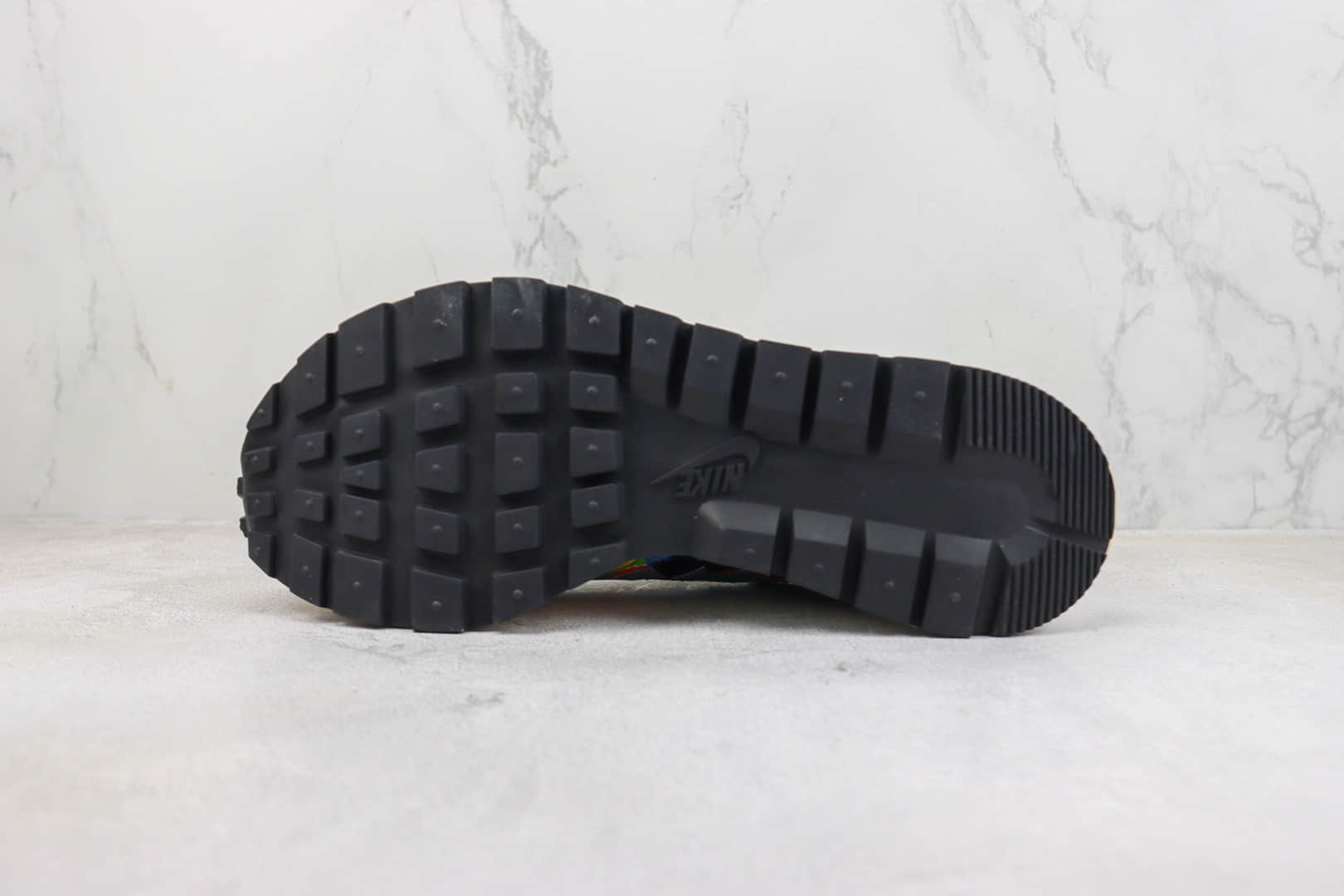 耐克Sacai x Nike Waffe Woven“Green Gusto”纯原版本Sacai联名绿彩棋盘格编织解构华夫鞋 莆田耐克工厂 货号:DR5209-300