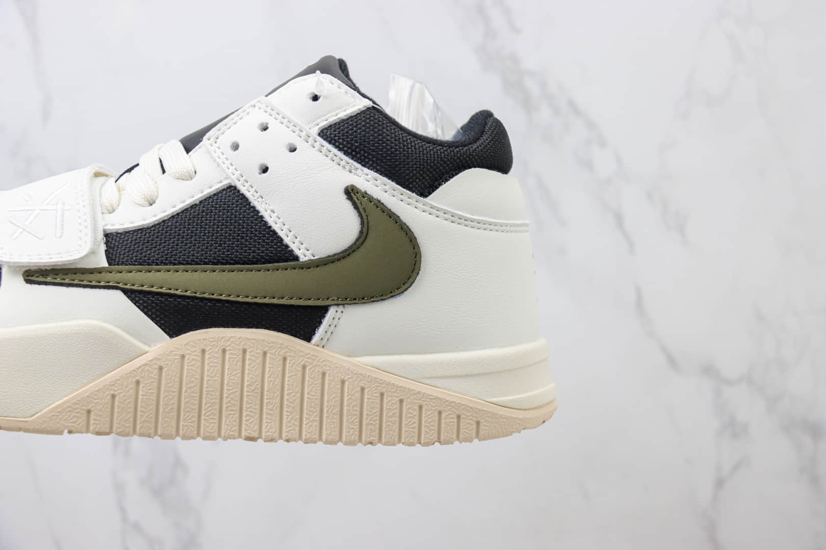 耐克Travis Scott x Jordan Cut The Check TR纯原版本TS联名倒钩签名篮球鞋 莆田耐克货源 货号:FZ8117-041