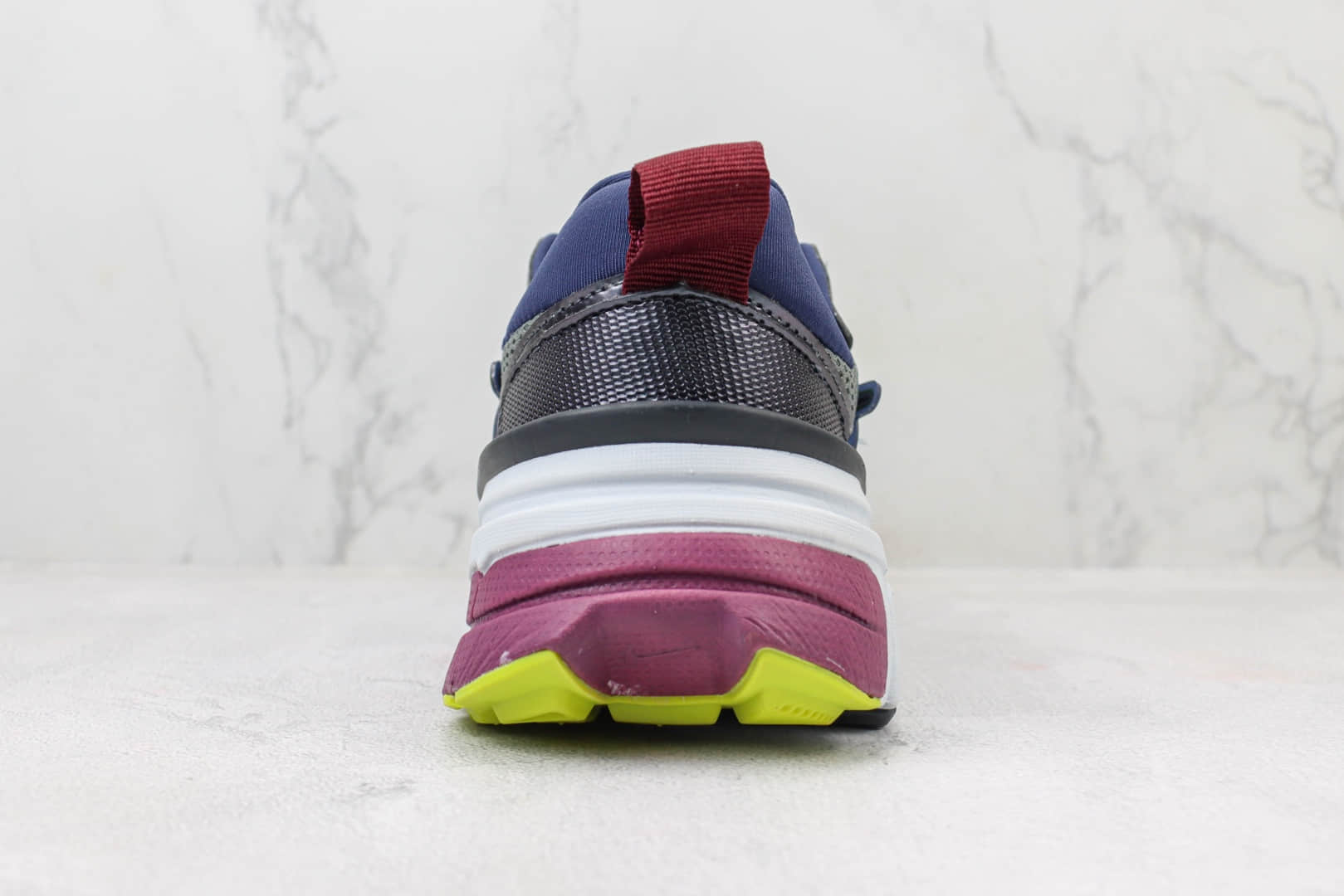 耐克Nike V2K Runtekk纯原版本V2K黑蓝紫复古跑鞋 莆田耐克货源 货号:FV6602-400