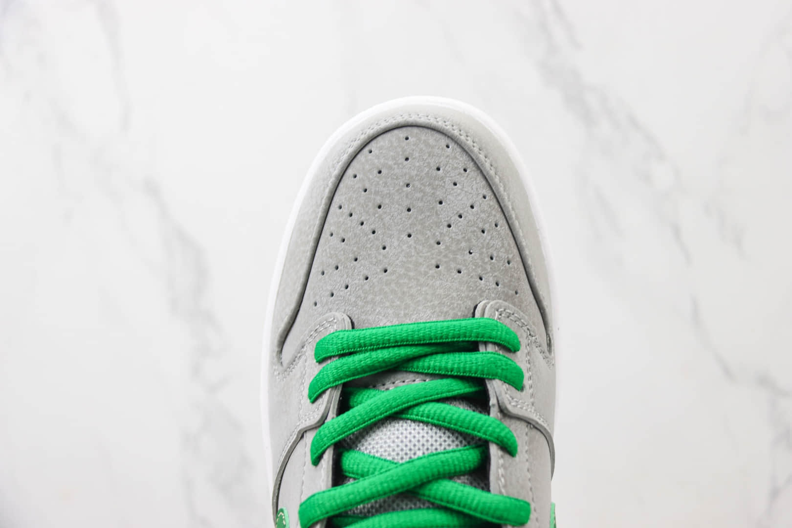 耐克Nike SB Dunk Low纯原版本低帮SB Dunk灰绿色板鞋 莆田耐克工厂 货号：313170-030