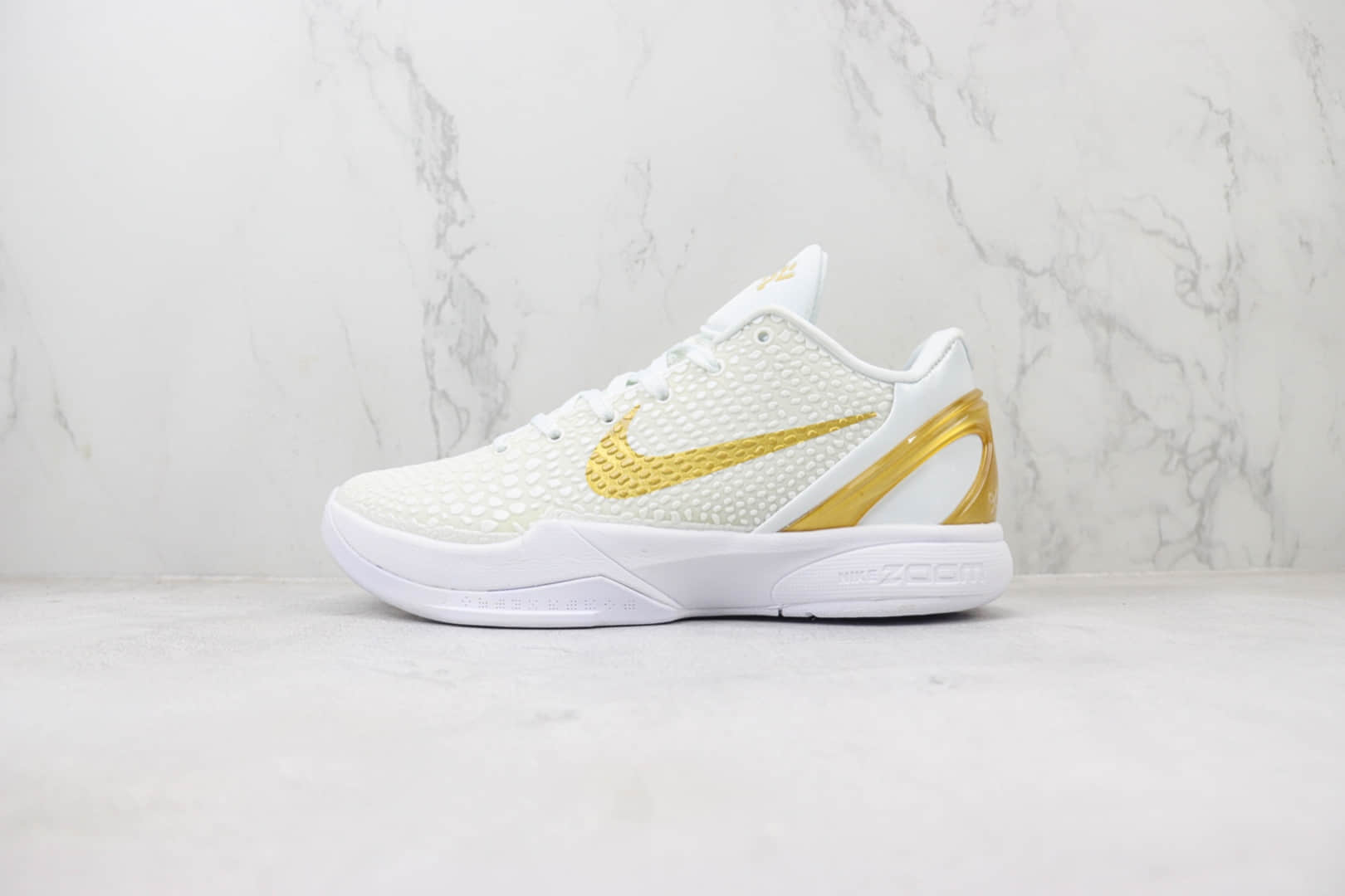 耐克Nike Zoom Kobe 6 Protro纯原版本科比6代白金实战篮球鞋 莆田复刻鞋货源 货号：429659-108