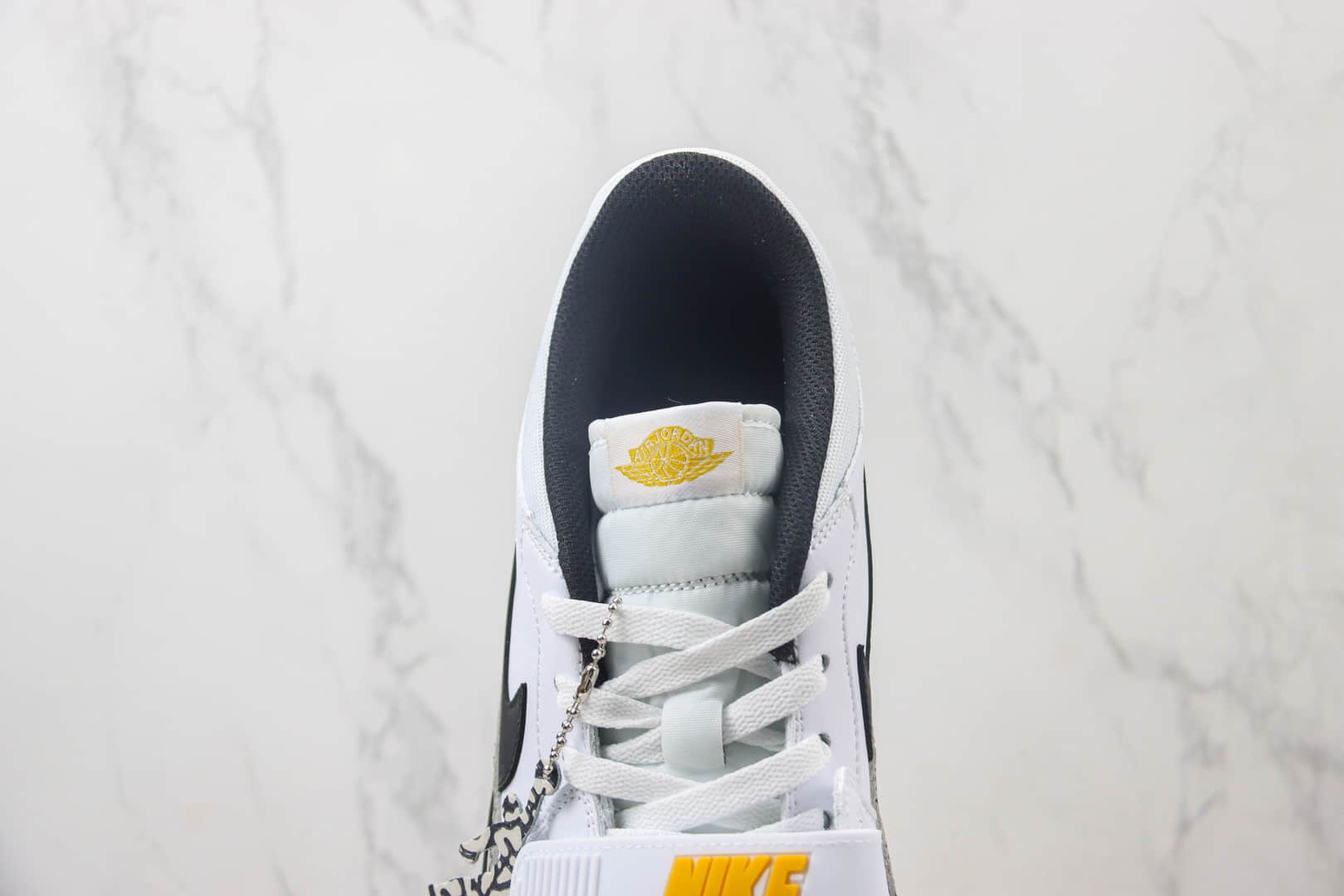 乔丹Air Jordan Legacy 312 Low纯原版本低帮AJ312白黑黄三合一篮球鞋 莆田耐克货源 货号:CD7069-137