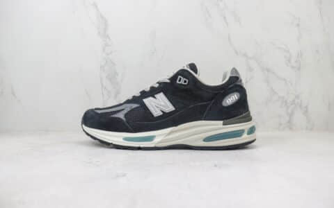 新百伦New Balance 991纯原版本英产NB991黑色复古跑鞋 莆田耐克工厂 货号：U991BK2
