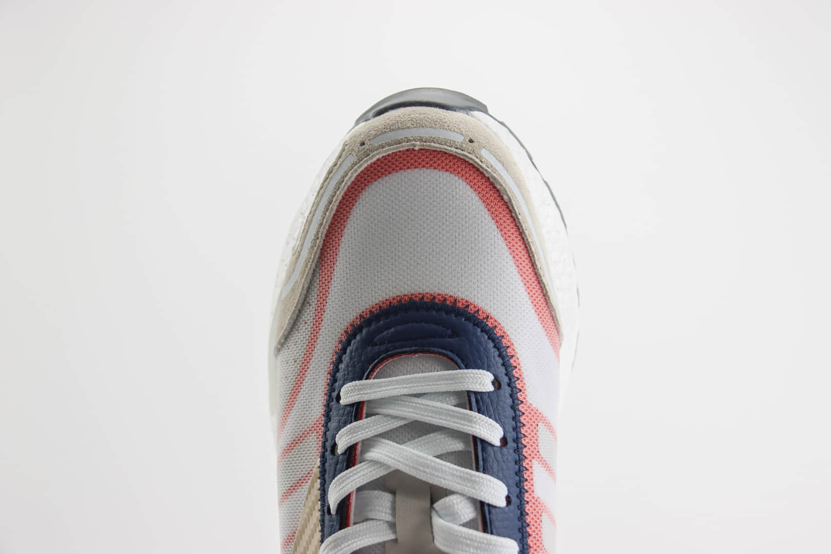 阿迪达斯adidas Retropy P9纯原版本白红蓝爆米花Boost跑鞋 莆田阿迪达斯货源 货号：GW9332