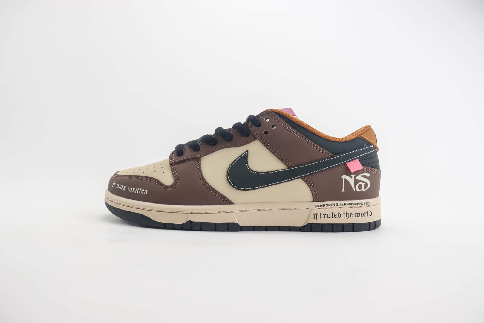 耐克Nike Dunk Low纯原版本低帮Dunk米棕色板鞋 莆田天花板Dunk 货号:MU0232-370