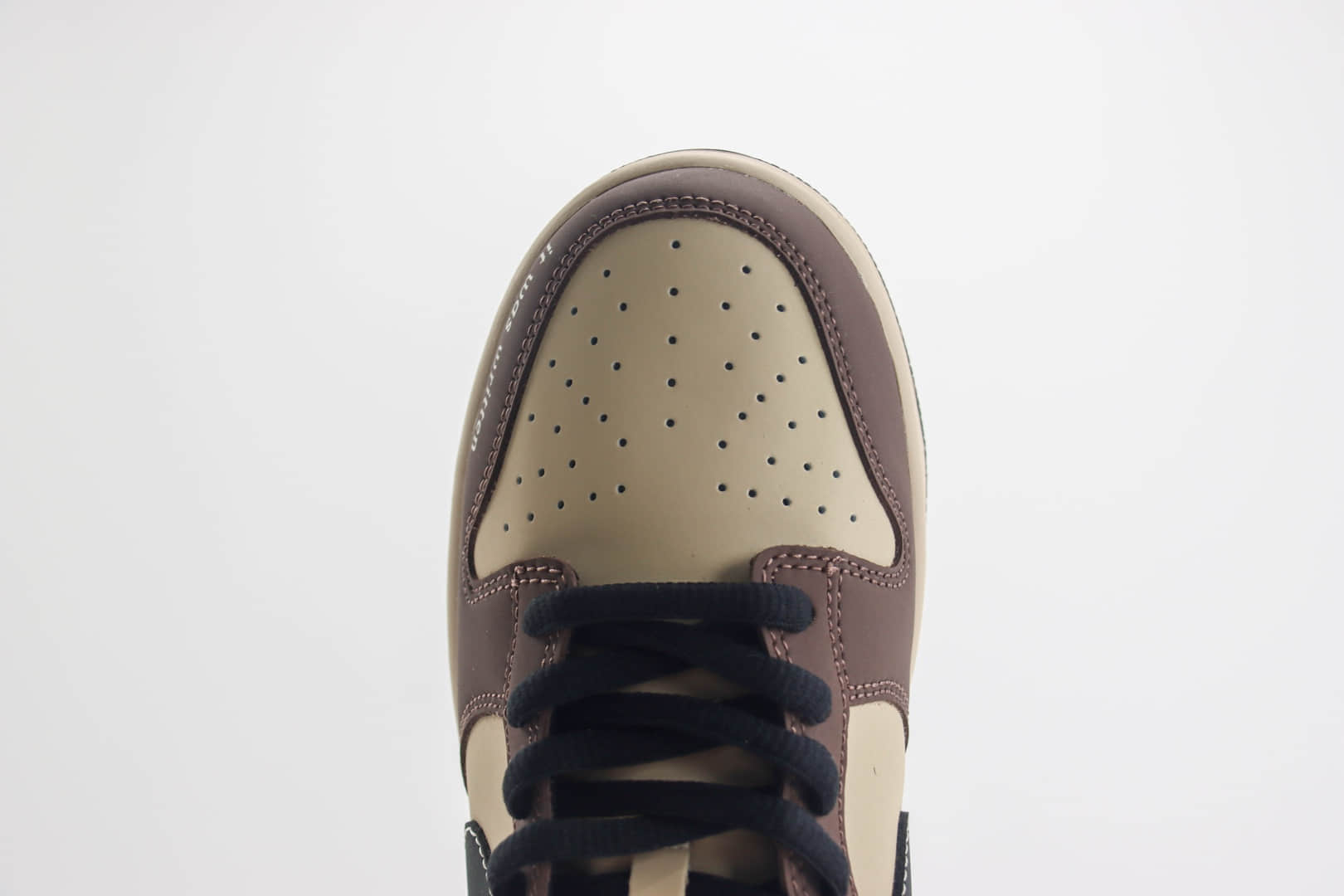 耐克Nike Dunk Low纯原版本低帮Dunk米棕色板鞋 莆田天花板Dunk 货号:MU0232-370