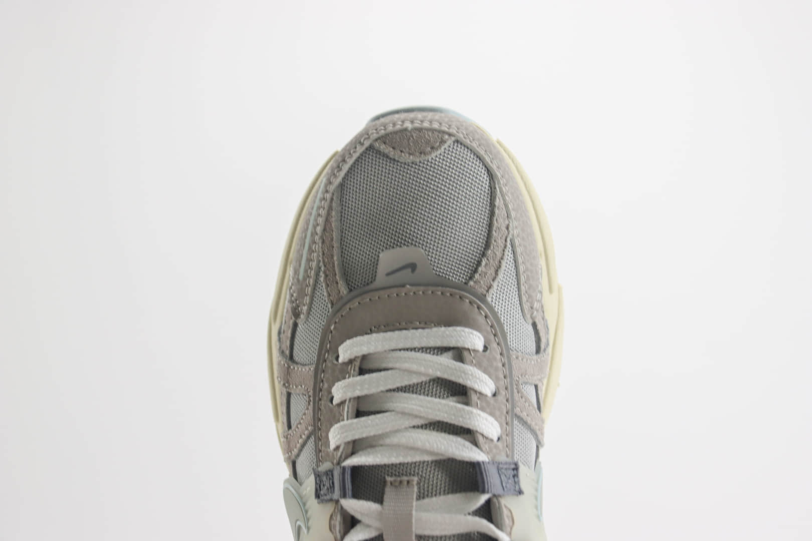 耐克Nike V2K Runtekk Run纯原版本V2K米灰蓝复古跑鞋 莆田耐克批发 货号:FZ3596-072