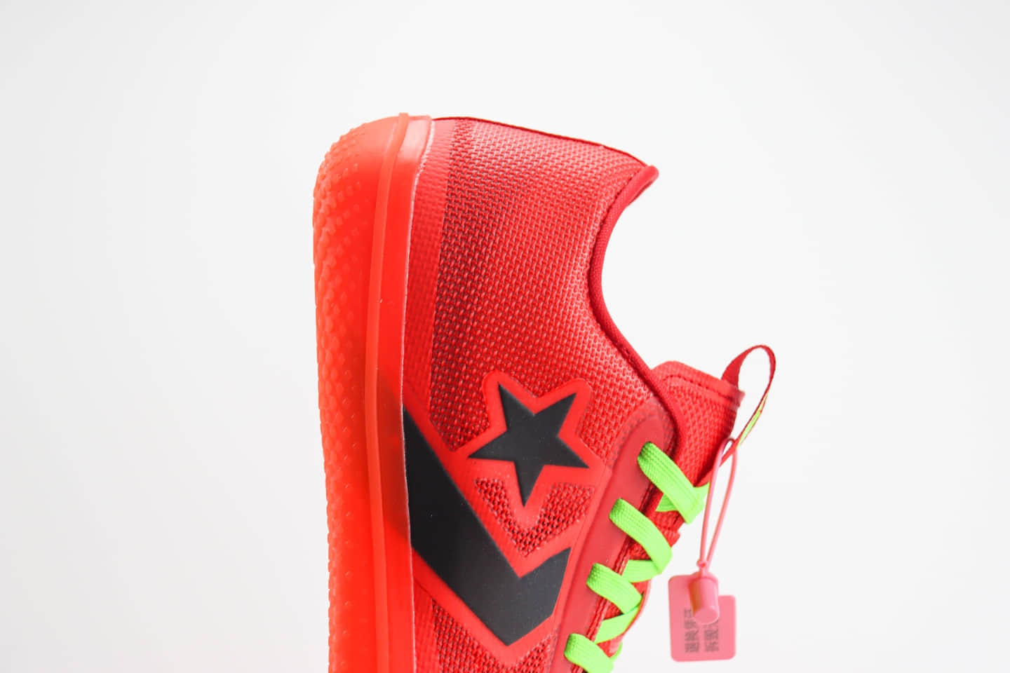 匡威Converse All Star纯原版本红色实战篮球鞋 莆田匡威货源 货号:166166C