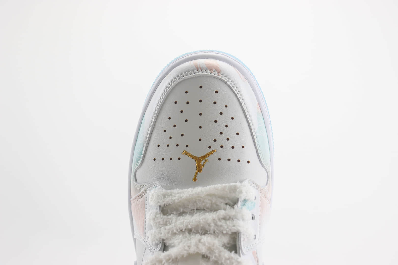 乔丹Air Jordan 1 Retro Low纯原版本低帮AJ1龙年限定CNY青帘烟雨板鞋 莆田AJ货源 货号：FN8901-164