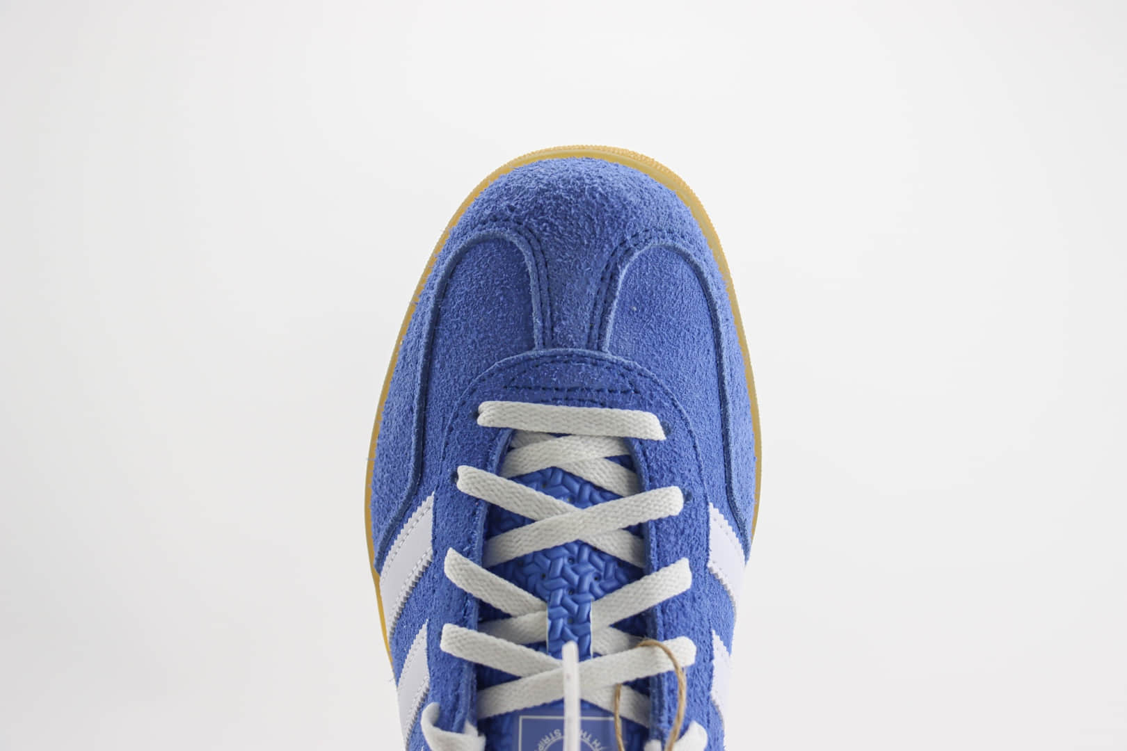 阿迪达斯adidas Original Gazelle Indoor Trainers纯原版本三叶草海蓝色德训鞋 莆田阿迪达斯货源 货号:HQ8717