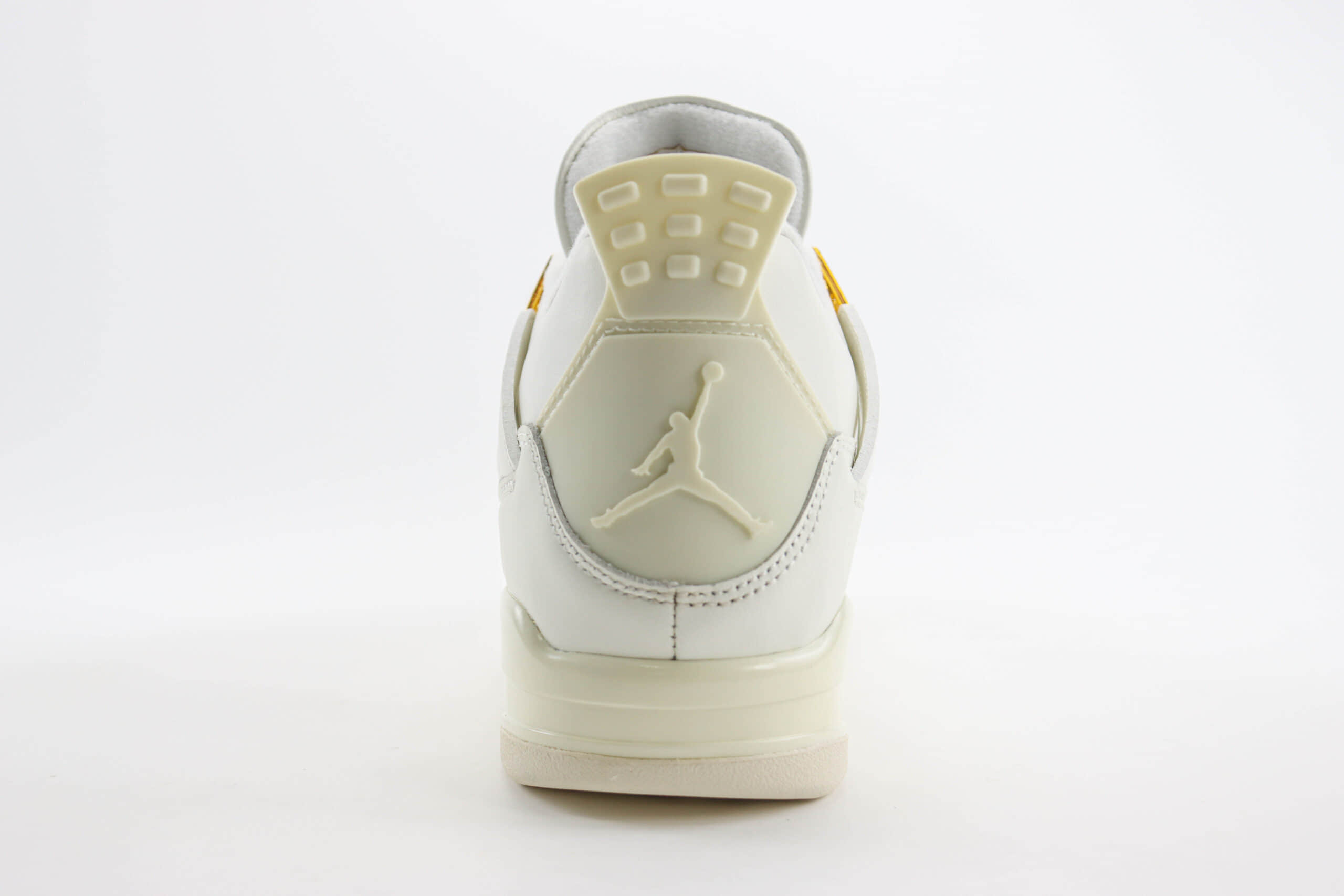 乔丹Air Jordan 4 Retro “Vivid Sulfur”纯原版本AJ4米白金男子篮球鞋 莆田AJ货源 货号：AQ9129-170
