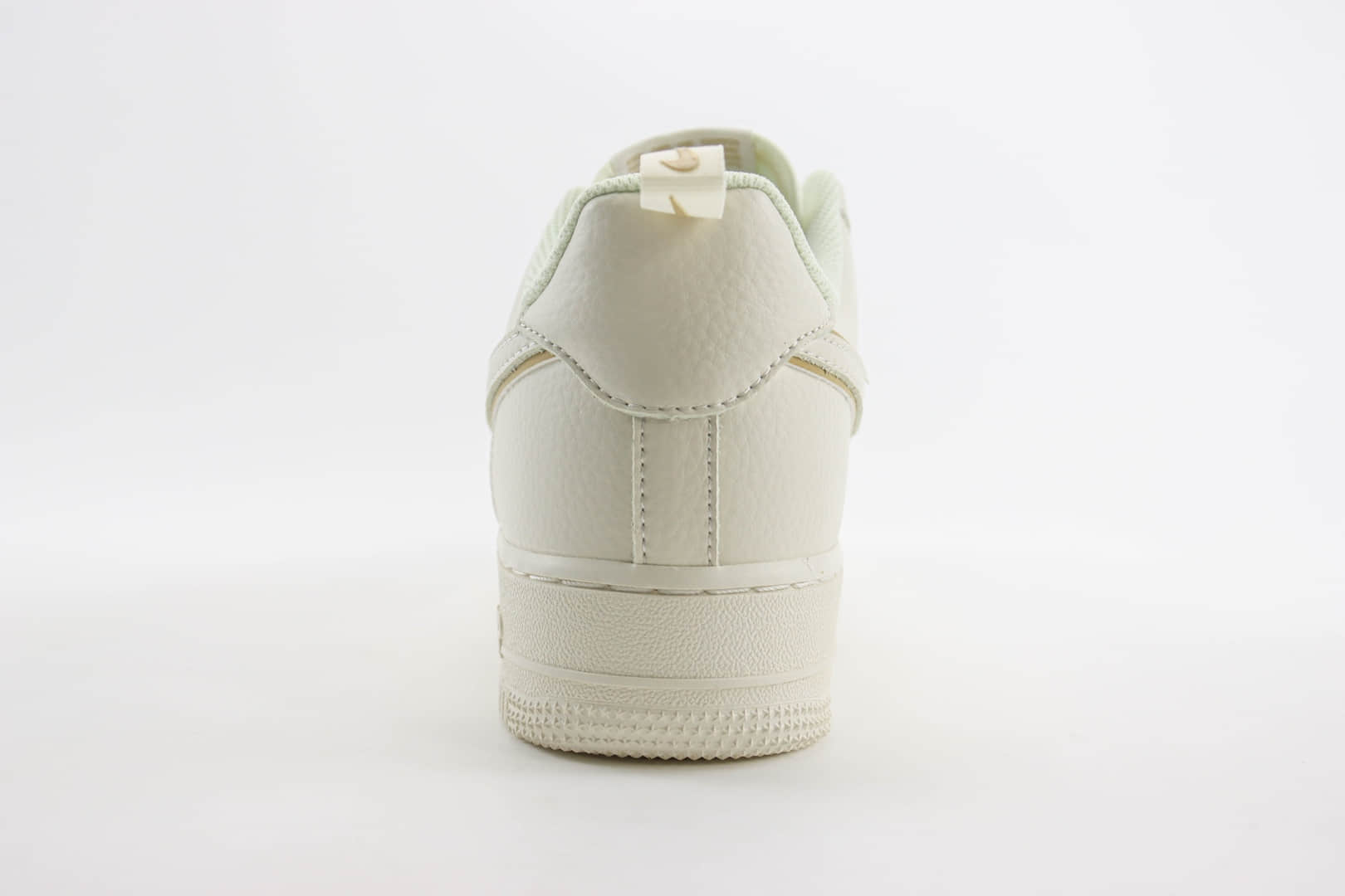 耐克Nike Air Force 1 Low纯原版本空军一号AF1米白棕双勾板鞋 莆田耐克代理 货号：MJ0319-027