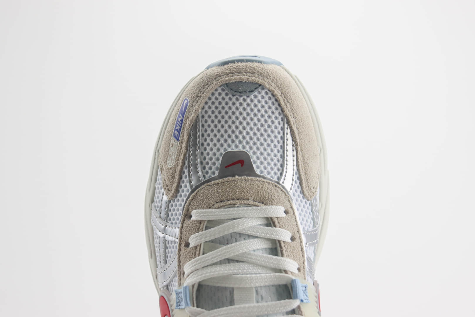 耐克Nike V2K Runtekk Run纯原版本V2K白红蓝复古跑鞋 莆田耐克批发 货号：HF5724-061