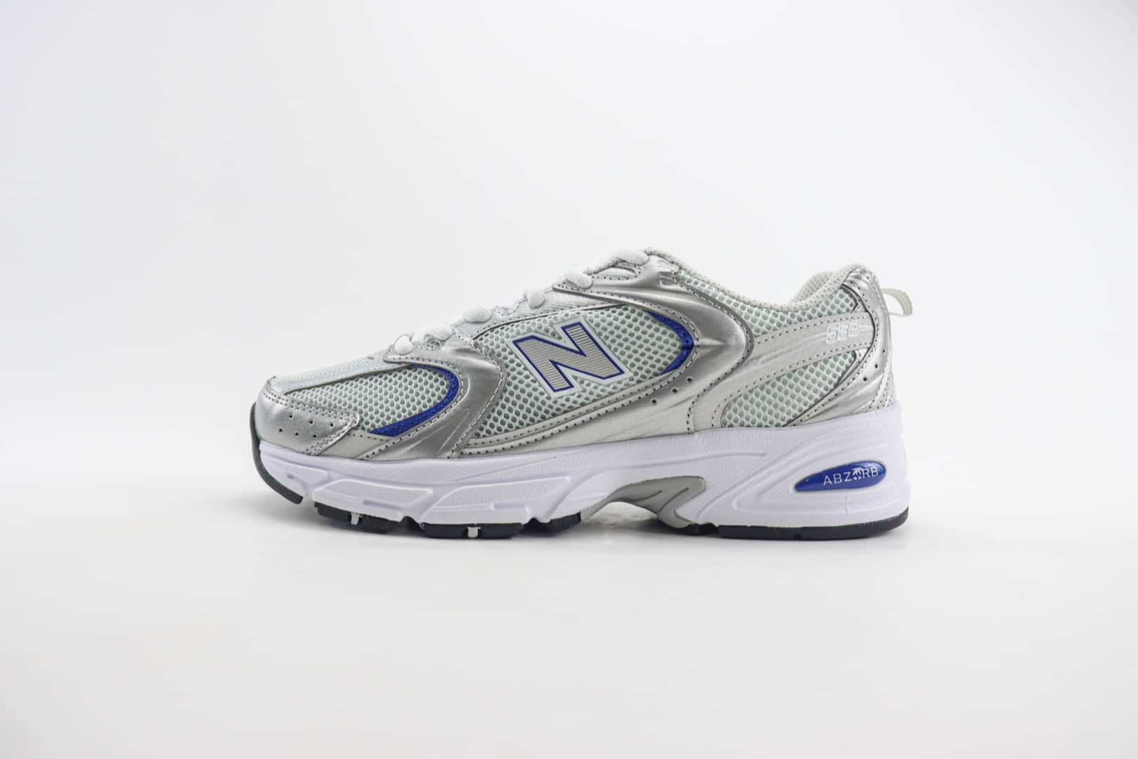 新百伦New Balance 530纯原版本NB530银色复古慢跑鞋 莆田新百伦货源 货号:MR530BS