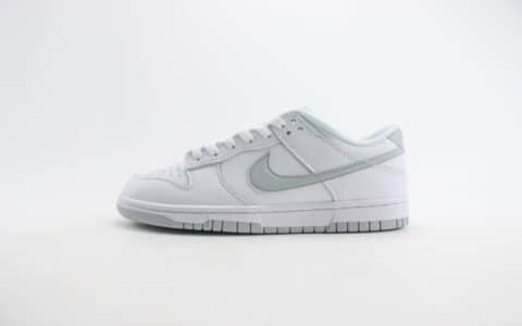 耐克Nike Dunk Low纯原版本低帮Dunk白灰色低帮板鞋 莆田天花板Dunk 货号：DH9765-102