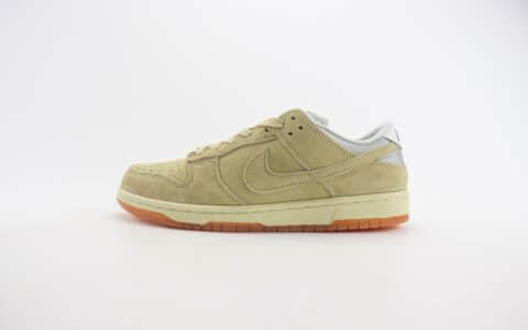 耐克Nike SB Dunk Low纯原版本低帮SB Dunk抹茶绿麂皮板鞋 莆田耐克代理 货号：HJ0367-200