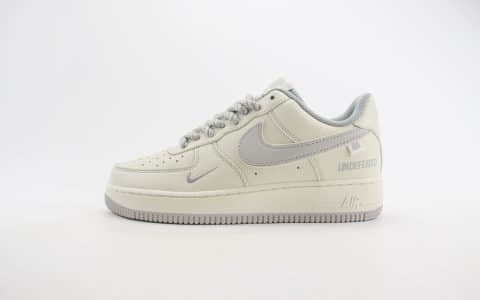 耐克Undefeated x Nike Air Force 1纯原版本空军一号AF1米灰麻绳板鞋 莆田耐克代理 货号：UT2023-203