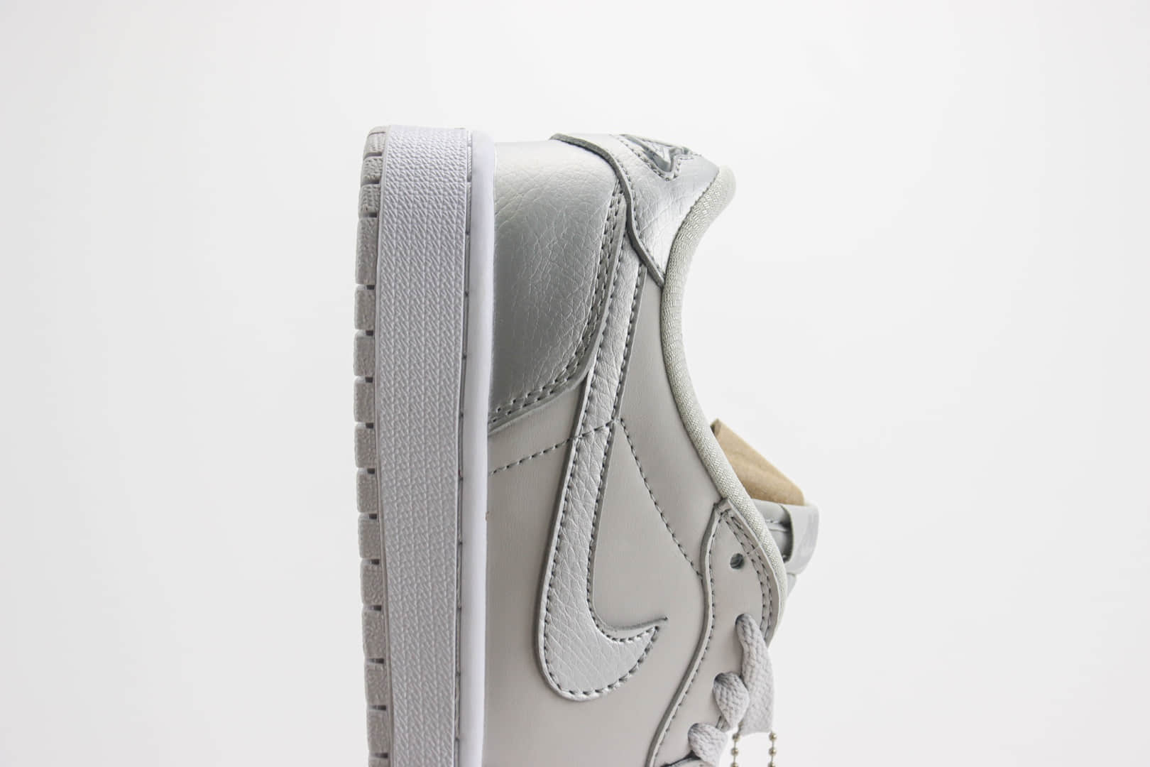 乔丹Air Jordan 1 Low纯原版本低帮AJ1灰银色篮球鞋 莆田AJ货源 货号:CZ0790-002