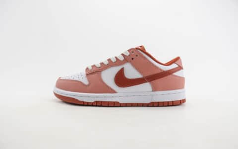 耐克Nike SB Dunk Low纯原版本低帮SB Dunk白粉红滑板板鞋 莆田耐克代理 货号：FQ8876-618