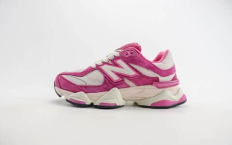新百伦New Balance 9060纯原版本玫粉色NB9060复古慢跑鞋 莆田新百伦货源 货号：U9060FP