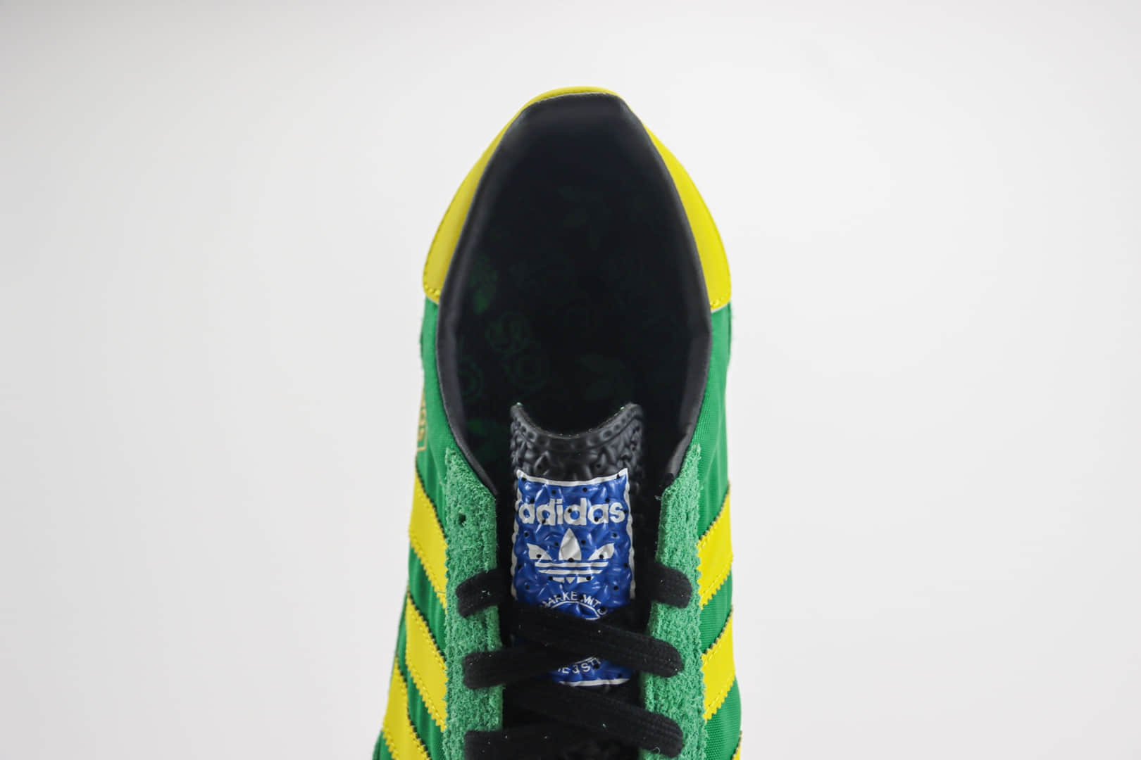 阿迪达斯adidas Originals SL 72 RS(Reshaped)纯原版本绿黄色复古慢跑鞋 莆田复刻鞋货源 货号:IG2133