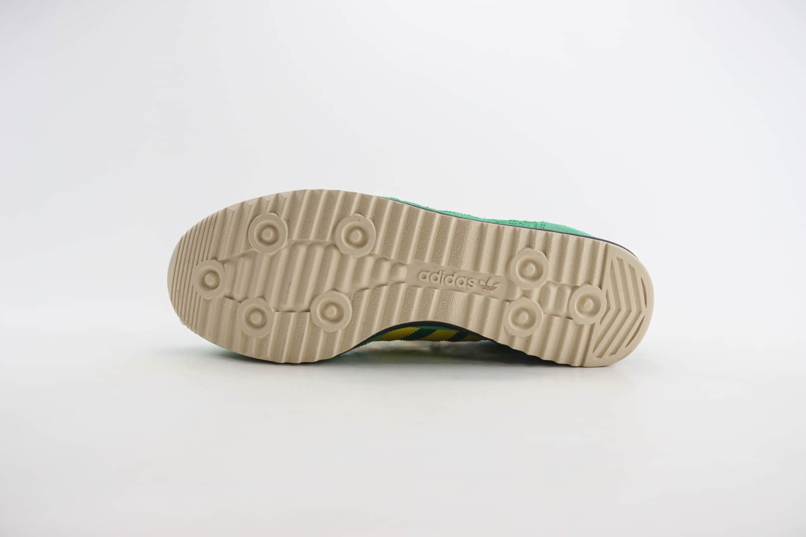 阿迪达斯adidas Originals SL 72 RS(Reshaped)纯原版本绿黄色复古慢跑鞋 莆田复刻鞋货源 货号:IG2133