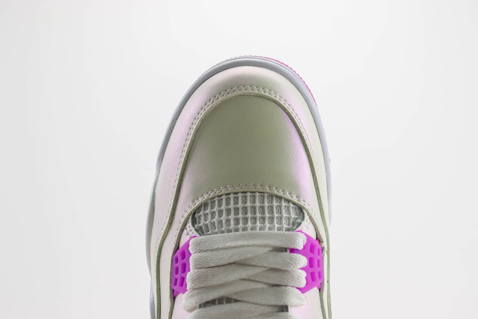 乔丹Air Jordan 4 Retro纯原版本温变AJ4白紫色篮球鞋 莆田AJ货源 货号：FQ1314-151