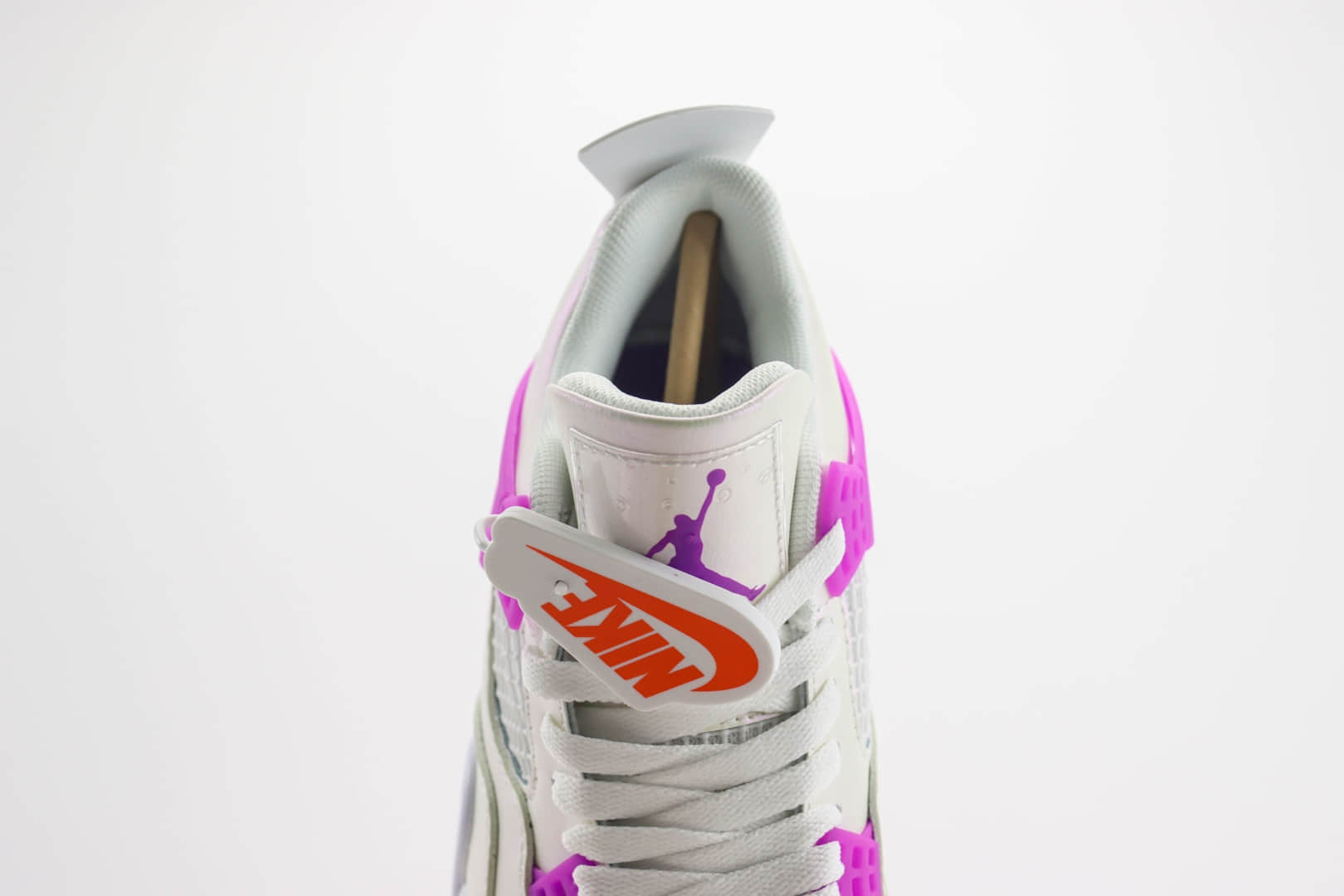 乔丹Air Jordan 4 Retro纯原版本温变AJ4白紫色篮球鞋 莆田AJ货源 货号：FQ1314-151