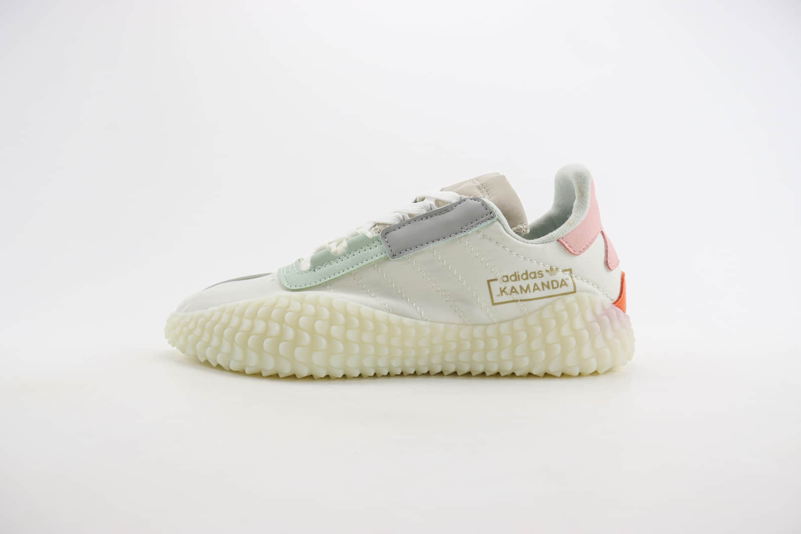 阿迪达斯adidas Originals Country Kamanda卡曼达白灰红绿章鱼卷训练鞋 莆田复刻鞋货源 货号:FV3162