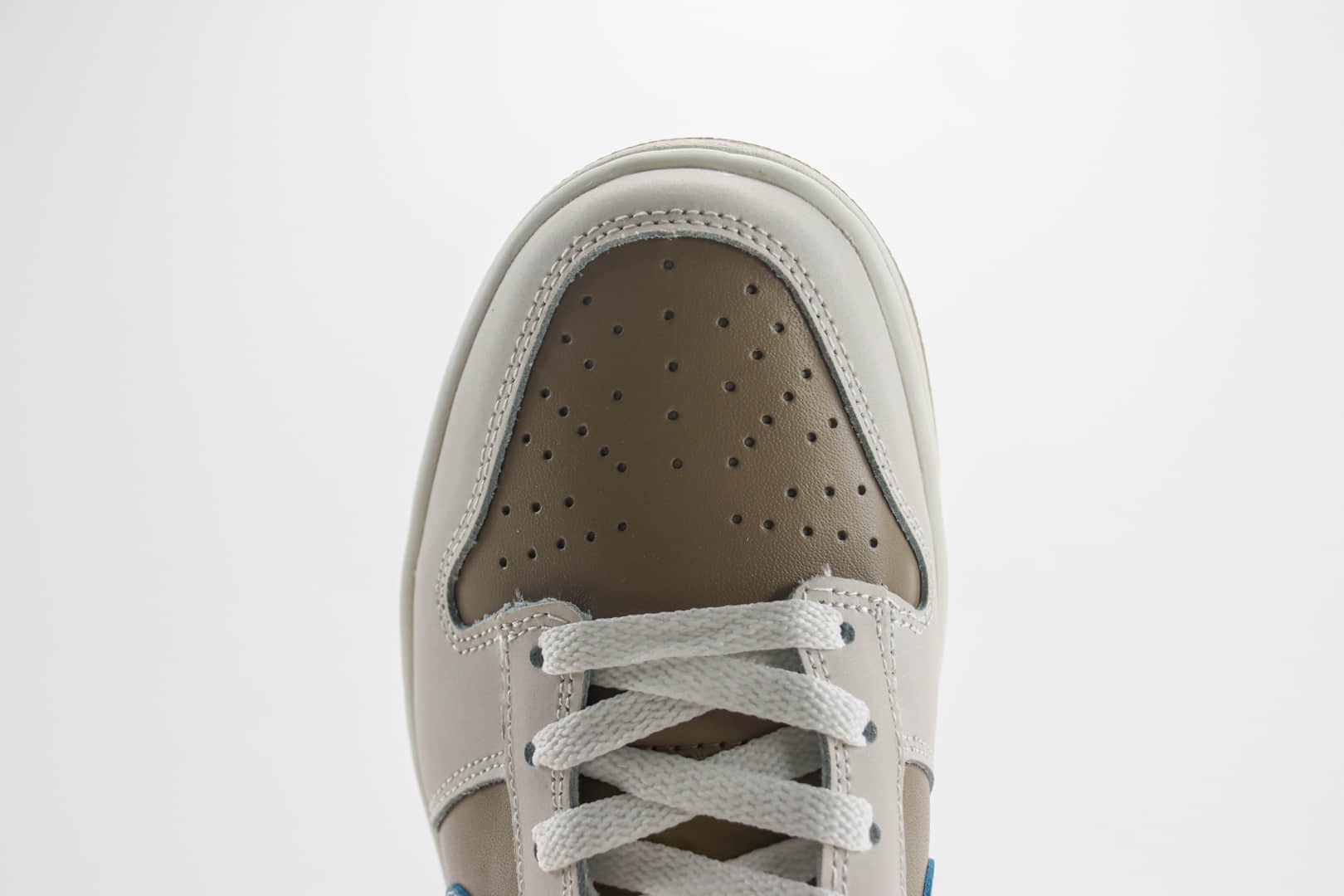 耐克Nike SB Dunk Low纯原版本低帮SB Dunk灰咖蓝滑板板鞋 莆田耐克货源 货号:HQ1175-240