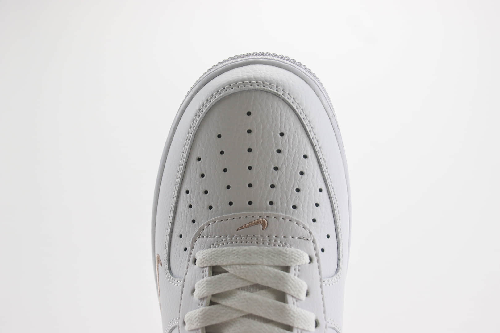 耐克Nike Air Force 1纯原版本空军一号白粉橙色AF1低帮板鞋 莆田耐克代理 货号:FB8971-700