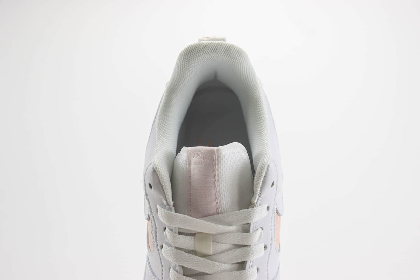 耐克Nike Air Force 1纯原版本空军一号白粉橙色AF1低帮板鞋 莆田耐克代理 货号:FB8971-700