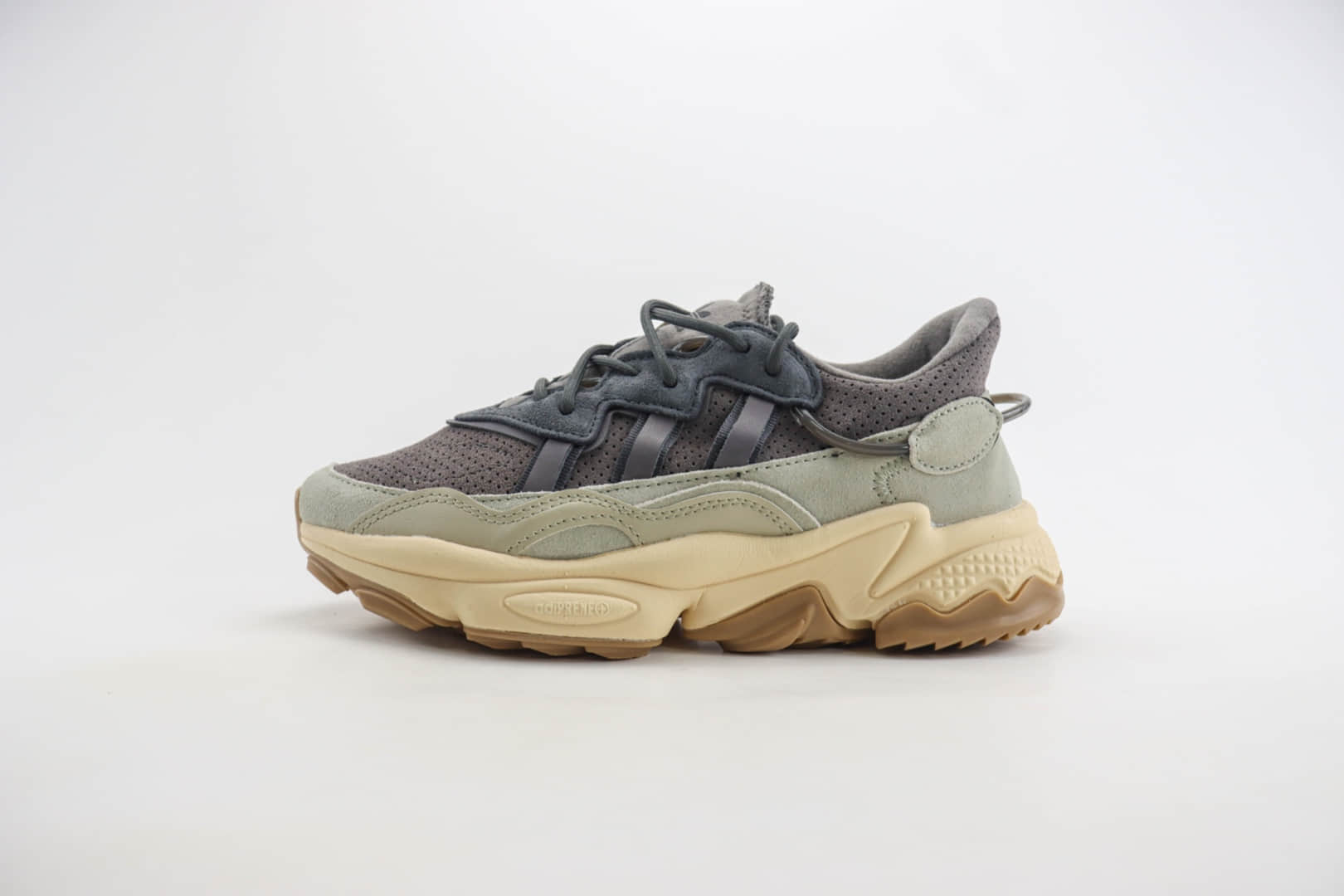 阿迪达斯adidas Ozweego TR纯原版本莫兰迪水管复古老爹鞋 莆田阿迪达斯货源 货号：IF8577