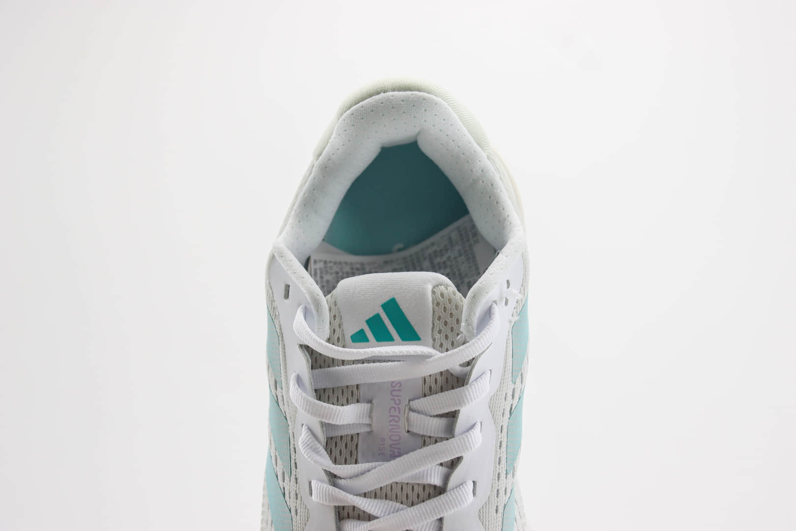 阿迪达斯Adidas Supernova Rise M白绿色休闲轻跑鞋 莆田阿迪达斯货源 货号:IG8361