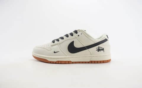 耐克Nike SB Dunk Low x Stussy纯原版本斯图西联名款低帮DUNK双小勾板鞋 莆田DUNK工厂 货号：DQ1098-385