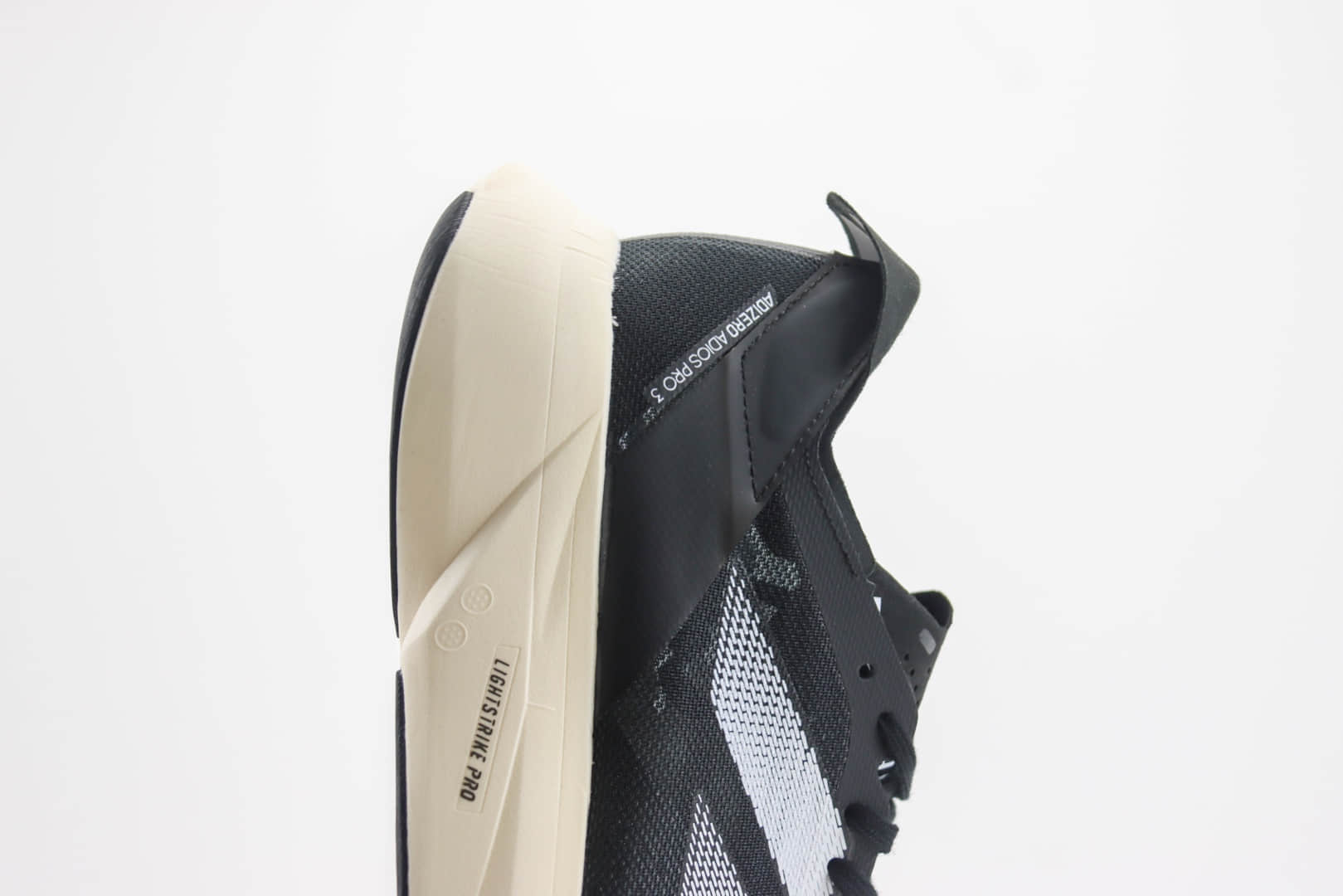 阿迪达斯adidas Adizero Adios Pro 3纯原版本黑色减震增高厚底跑鞋 莆田阿迪达斯货源 货号:ID3701