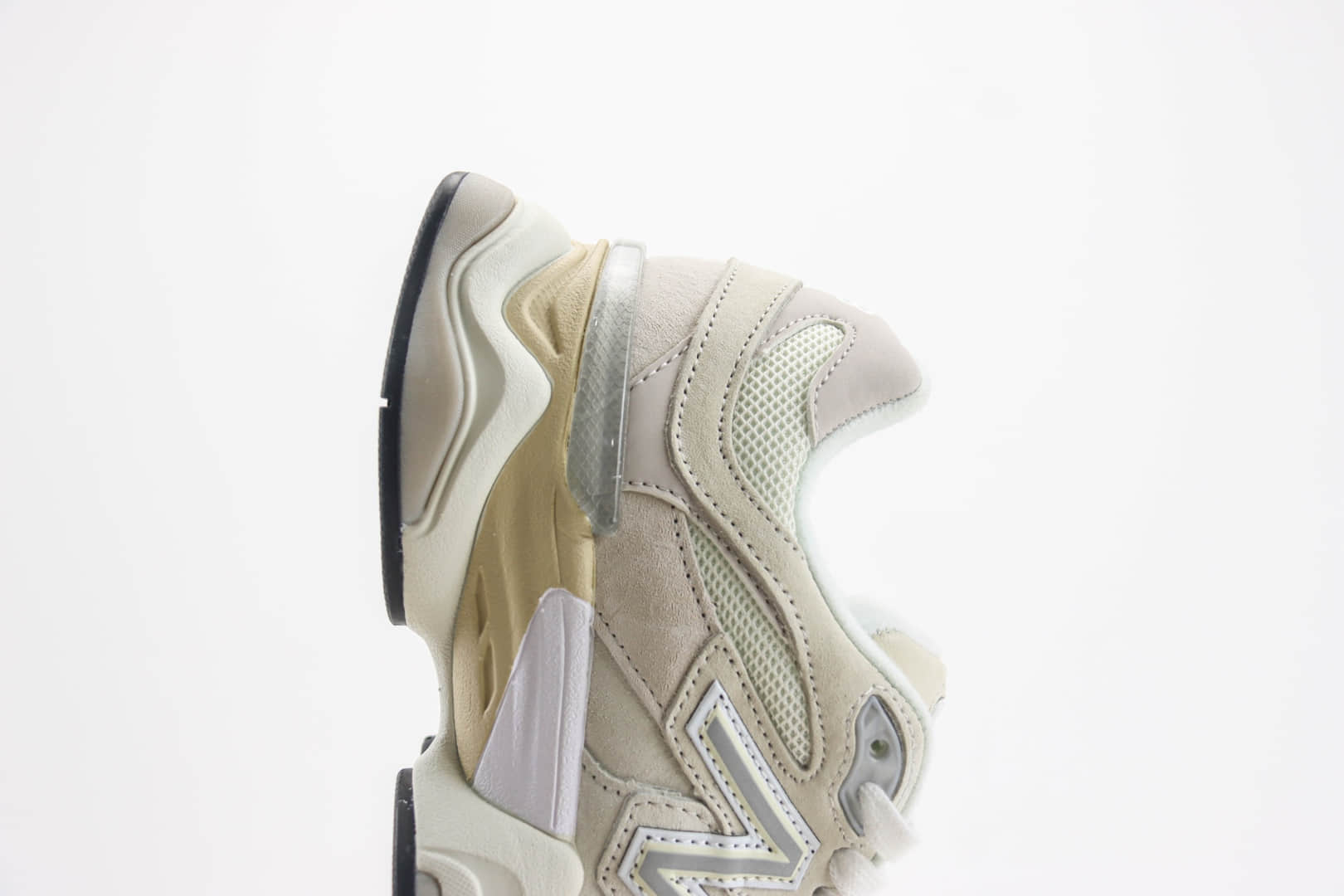 新百伦New Balance 9060纯原版本NB9060灰色复古慢跑鞋 莆田新百伦货源 货号:U9060WHT