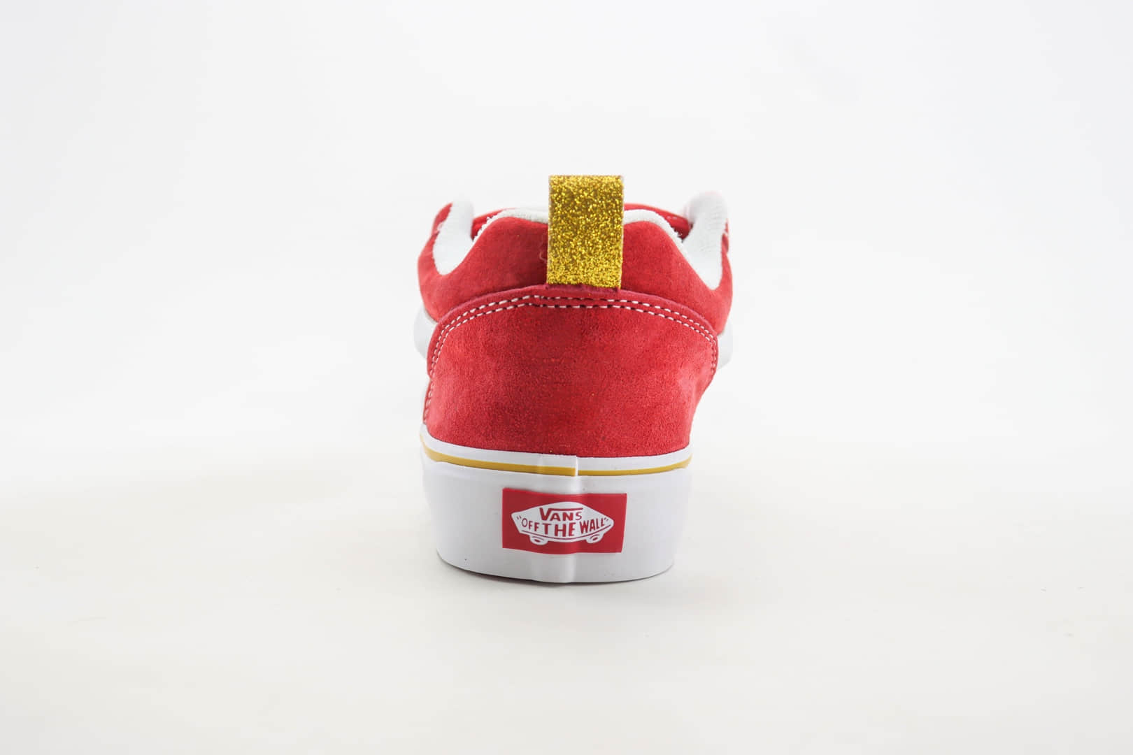 万斯Vans Knu-Skool纯原版本红金撞色面包鞋 莆田万斯货源 货号:VN000CS0JV6