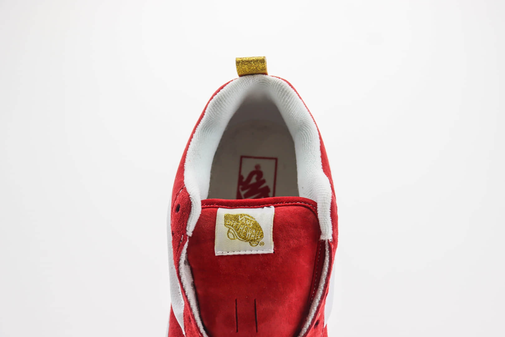 万斯Vans Knu-Skool纯原版本红金撞色面包鞋 莆田万斯货源 货号:VN000CS0JV6