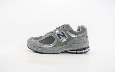 新百伦New Balance 2002R纯原版本灰绿色NB2002R复古跑鞋 莆田新百伦货源 货号：M2002RHG
