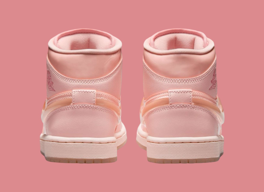 情人节专属!这双中帮AJ1少女心up! 货号:HF3173-600