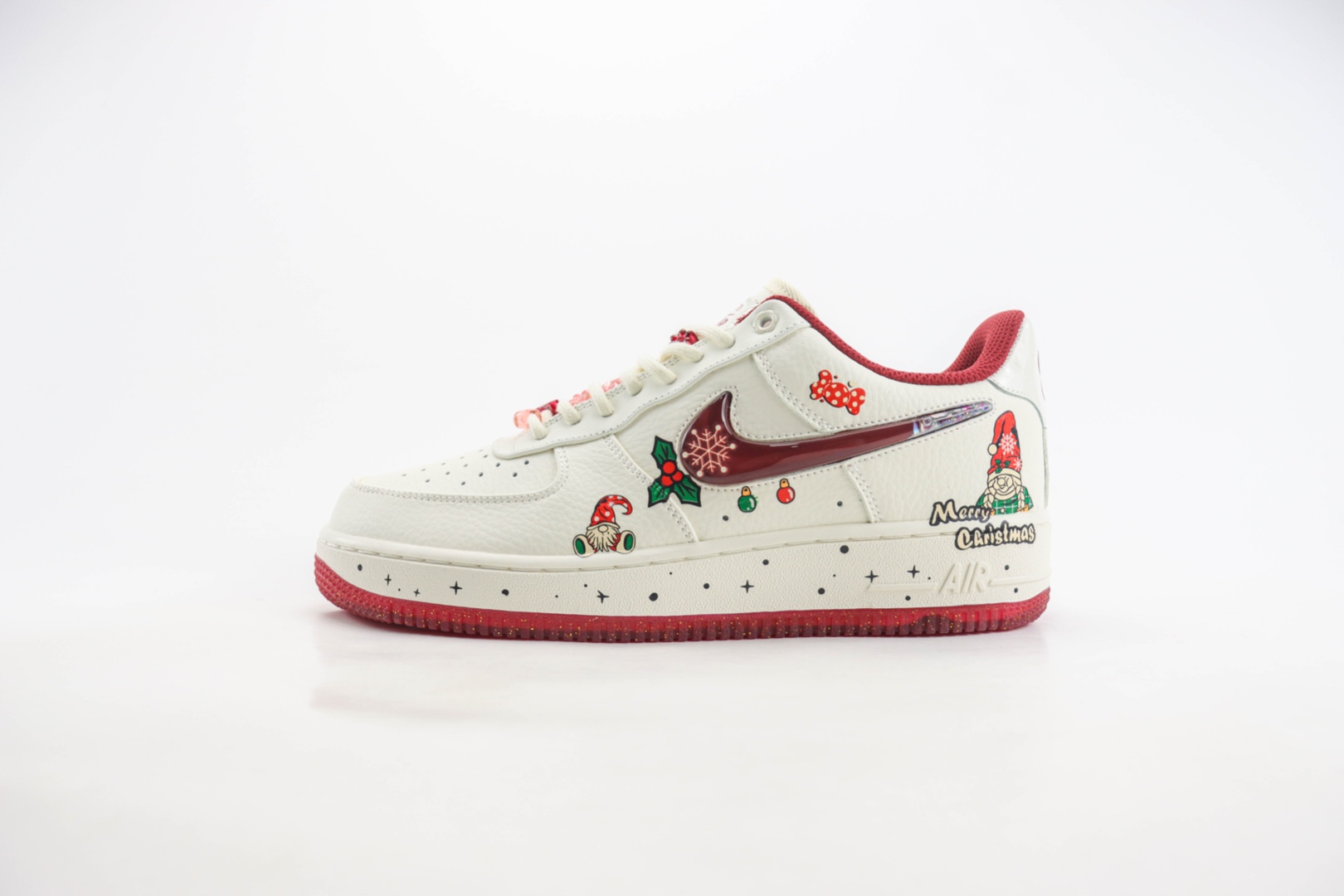 耐克Nike Air Force 1 Low纯原版本空军一号AF1圣诞节低帮运动板鞋 莆田耐克工厂 货号:FZ5068-616