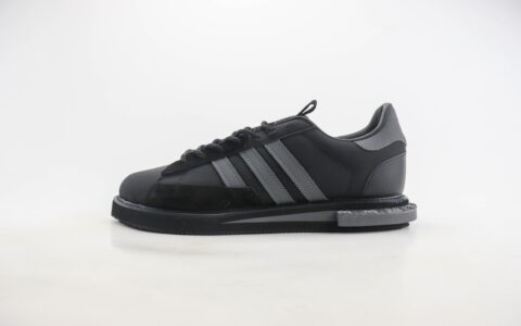 阿迪达斯adidas Originals MFX Reboot Low纯原版本学院重启系列黑灰色复古运动鞋 莆田阿迪达斯货源 货号：GX1355