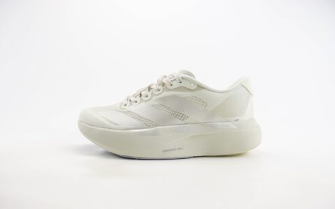 阿迪达斯adidas Adizero Evo SL M纯原版本白色减震轻跑鞋 莆田复刻鞋货源 货号：JR3418