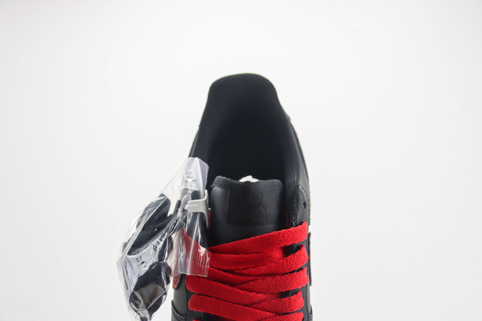 耐克Nike Air Force 1 Low纯原版本空军一号AF1黑红JUST DO IT低帮运动板鞋 莆田耐克代理 货号：CW2288-025