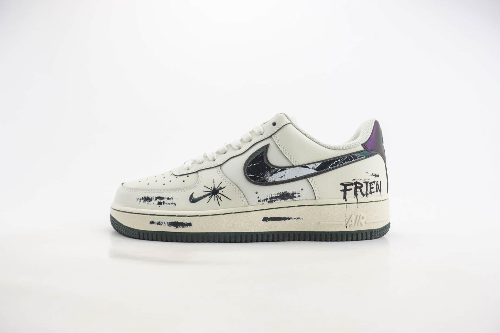 耐克Nike Air Force 1 Low “Night Gun Hole”纯原版本空军一号AF1暗夜枪孔低帮板鞋 莆田耐克批发 货号：FB1893-999