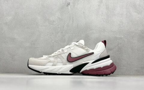 耐克Nike V2K Runtekk纯原版本白灰红减震复古跑鞋 莆田耐克批发 货号：HQ3500-100